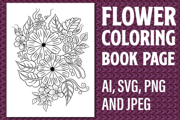 Flower Coloring Page 25 Coloring Pages