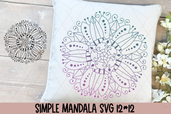 Mandala SVG Simple Patterns